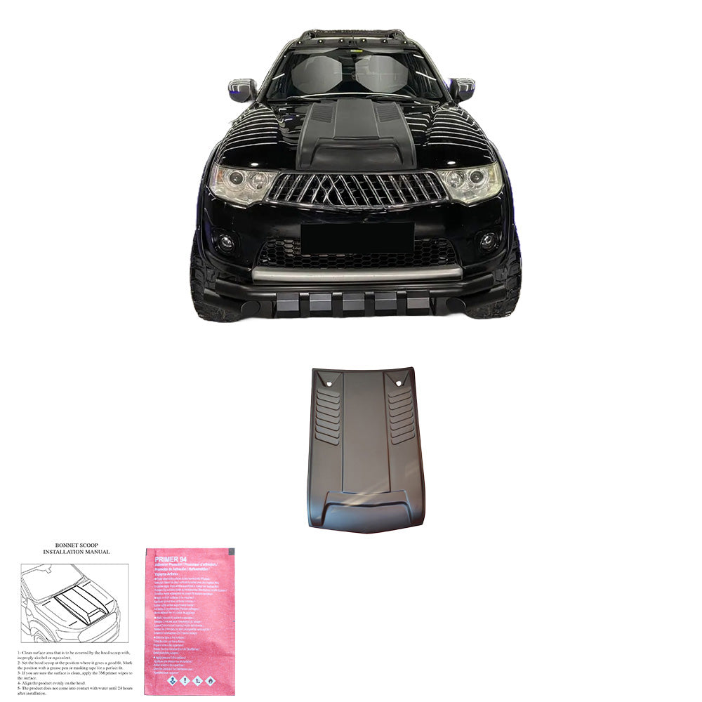 Kaput Hava Girişi Uyumlu MITSUBISHI L200 Triton Series 4 2007-2014