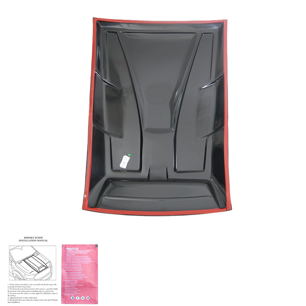Kaput Hava Girişi Uyumlu NISSAN Navara NP300 (D23) 2014-2021 (Gloss Siyah)