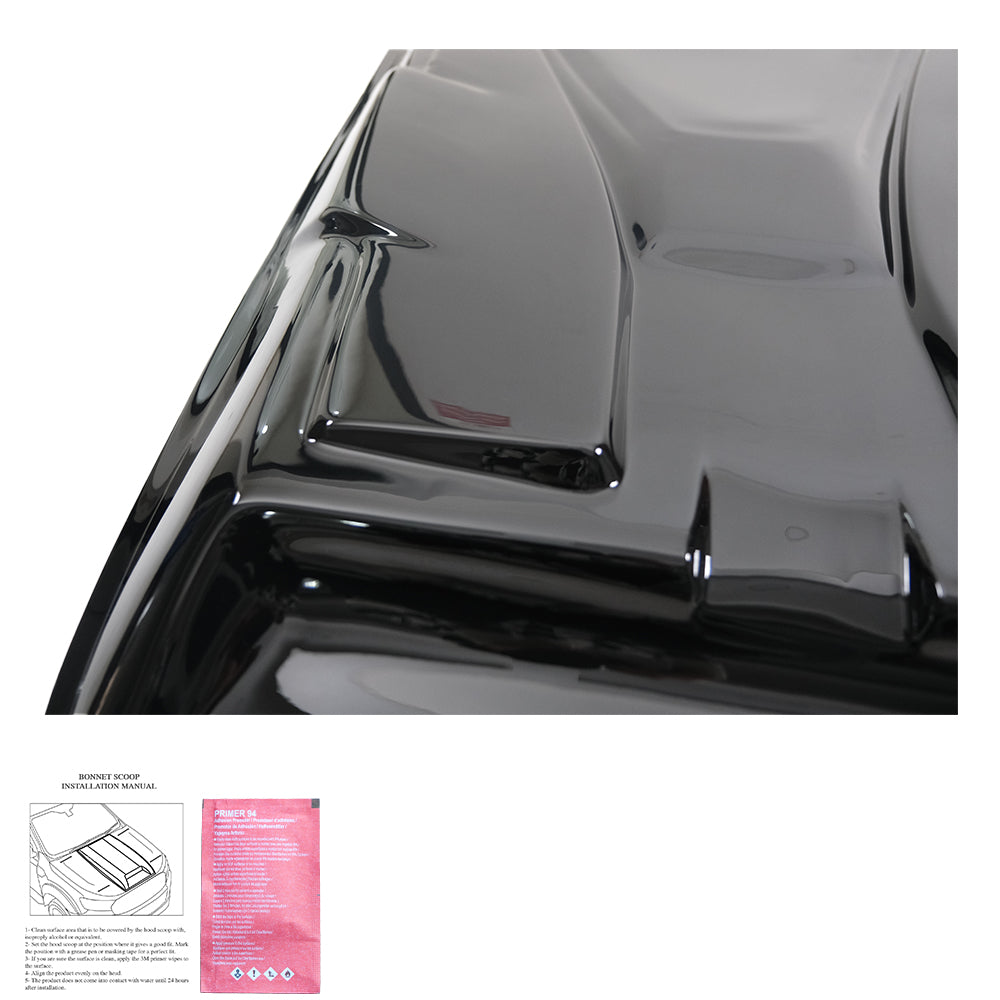 Kaput Hava Girişi Uyumlu NISSAN Navara NP300 (D23) 2014-2021 (Gloss Siyah)