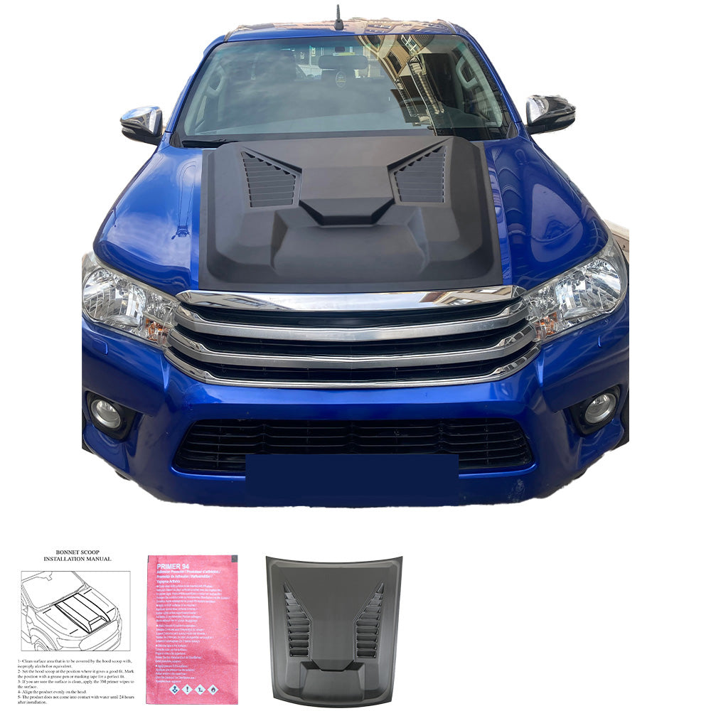 Kaput Hava Girişi Uyumlu TOYOTA Hilux 8Th Generation 2015-2020 v2