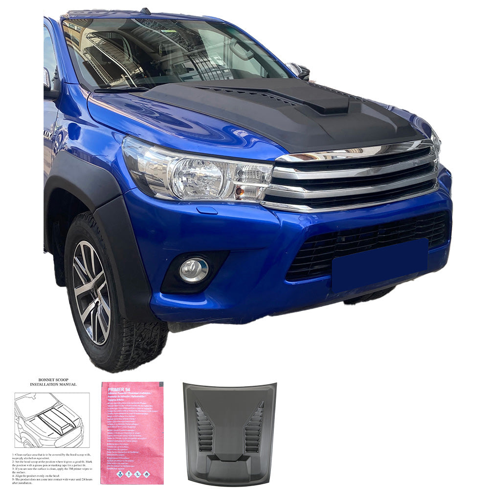Kaput Hava Girişi Uyumlu TOYOTA Hilux 8Th Generation 2015-2020 v2