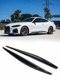 BMW G22 G23 G26 Parlak Siyah Marşpiyel Bıçağı