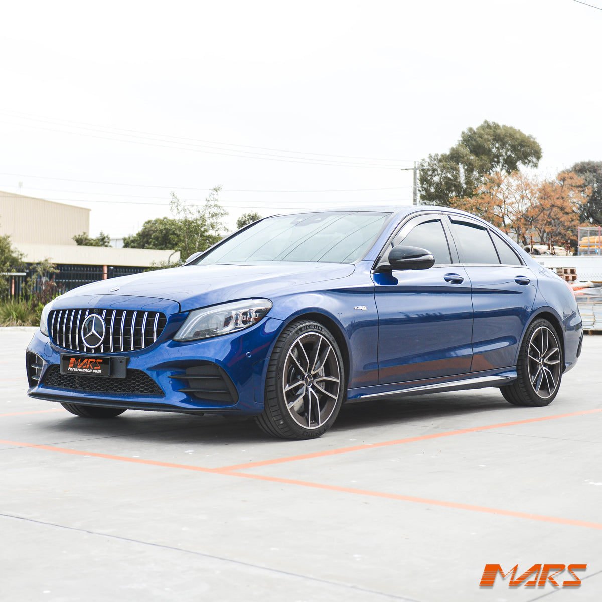 Mercedes C Serisi W205 C205 2019 makyajlı C43 AMG Style ön tampon seti ürün görseli 11