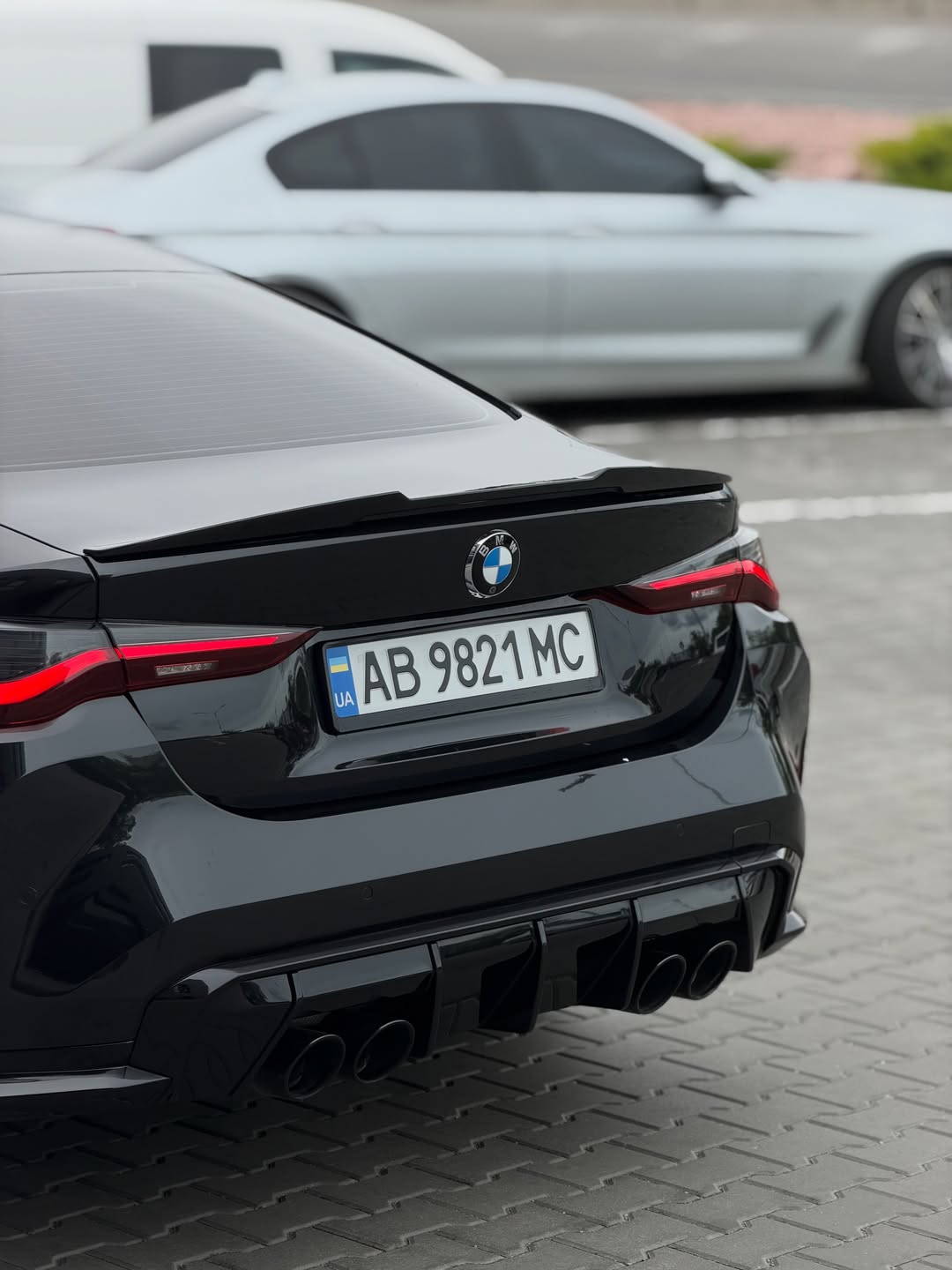 BMW 4 Serisi G22 G23 G82 M4 Tasarım Arka Tampon Seti