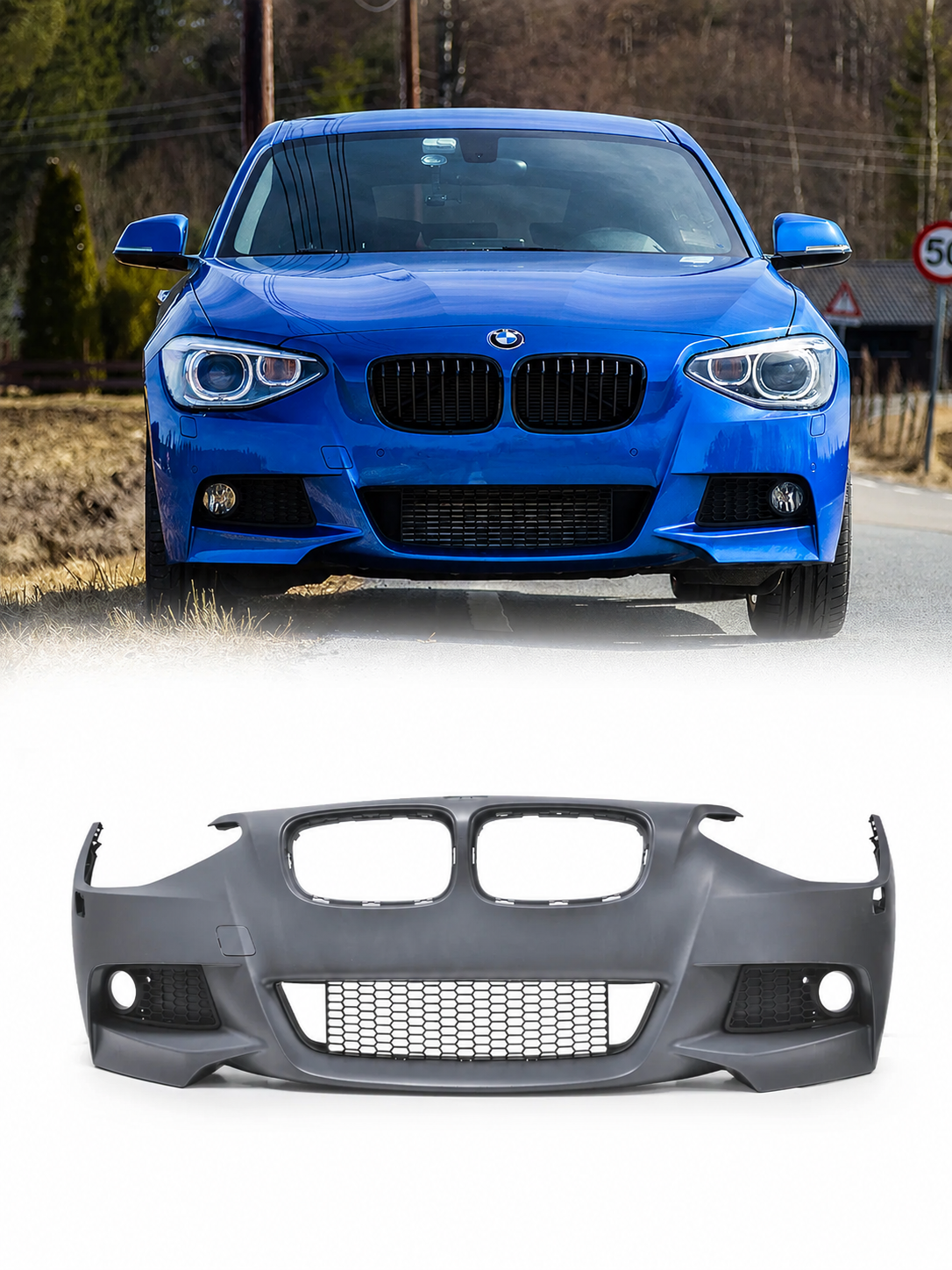 BMW F20 F21 2011-2014 M Sport Komple Ön Tampon Seti