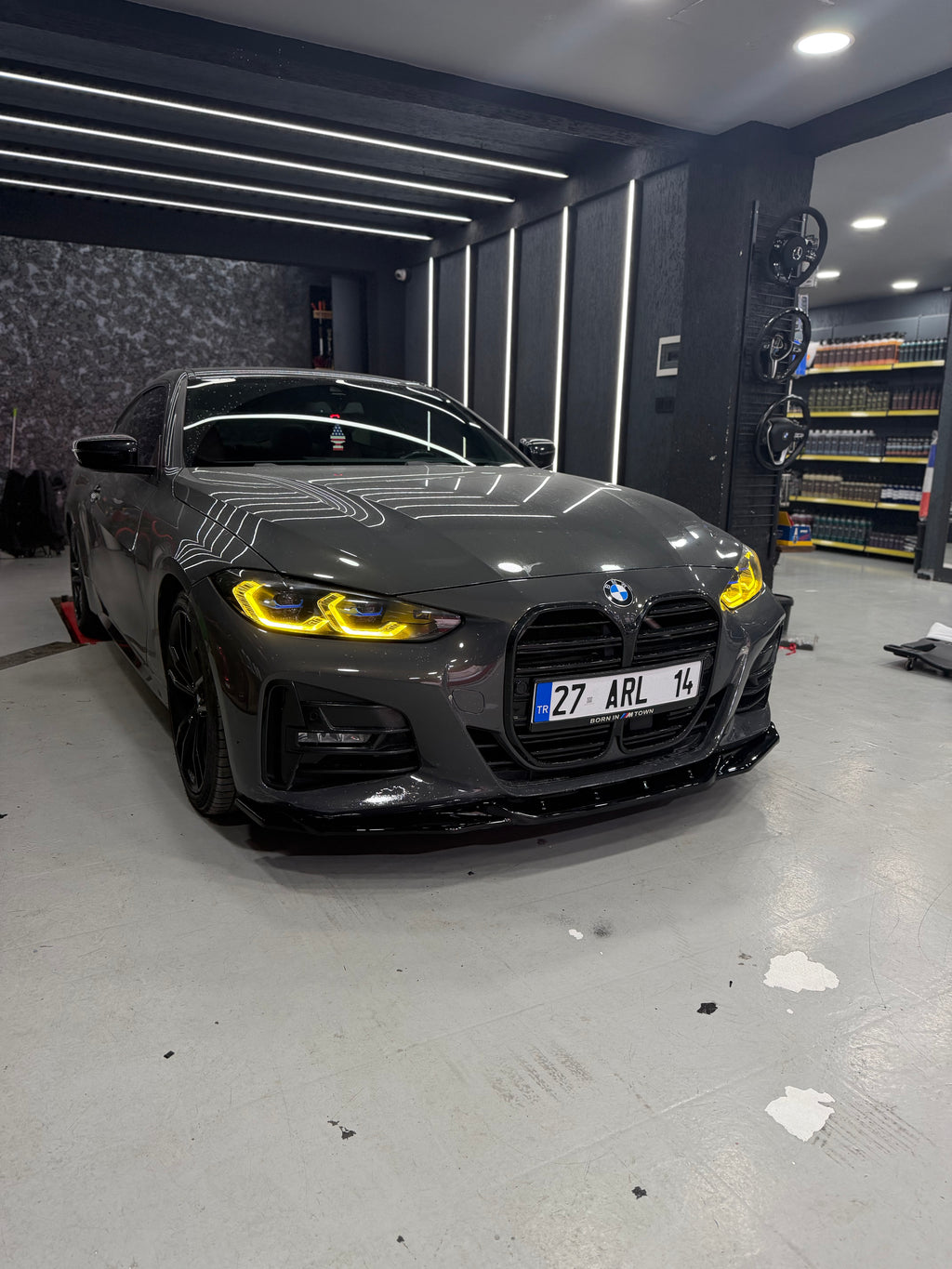 BMW 420i G22 G23 G26 M Sport ön tampon alt eki ürün detayı