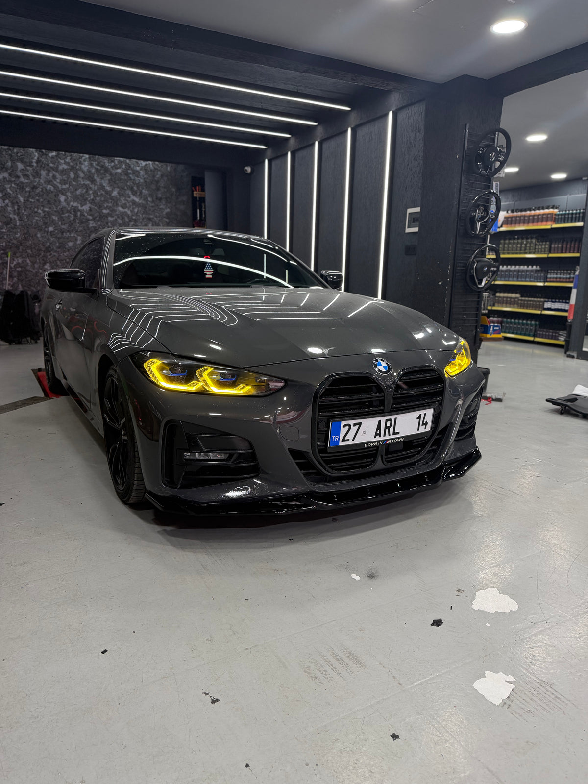 BMW 420i G22 G23 G26 M Sport ön tampon alt eki ürün detayı