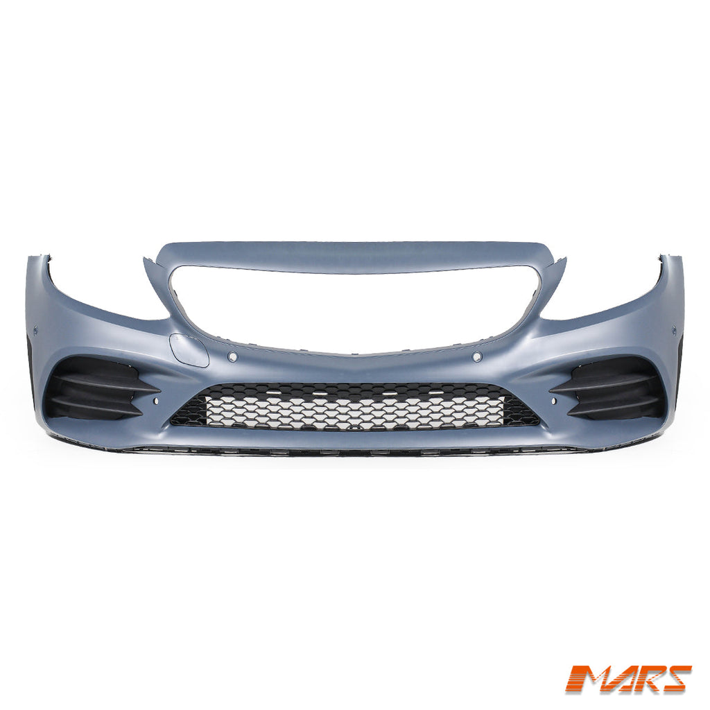 Mercedes C Serisi W205 C205 2019 makyajlı C43 AMG Style ön tampon seti ürün görseli 10