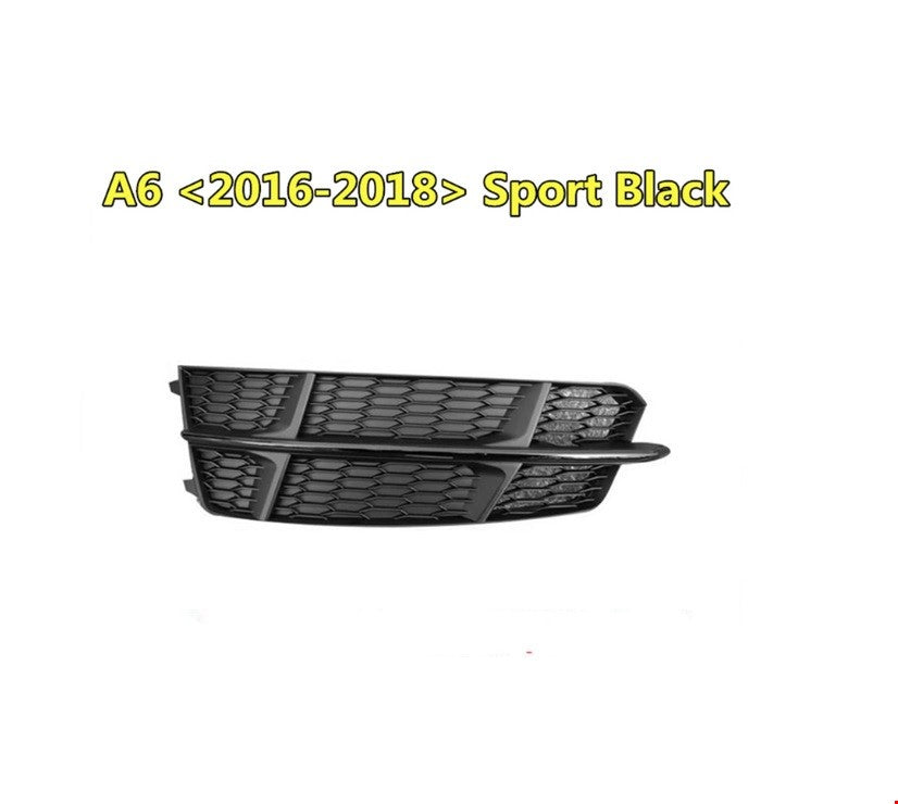 Audi A6 2015+ S Line Sağ Siyah Ön Tampon Izgarası