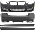 Body Kit F30+LCI Far Yıkamalı, Arka PDC, <OO-OO> Egzoz Çıkışlı, Marşpiyelli -///M3 China-TYPE- 2012-18
