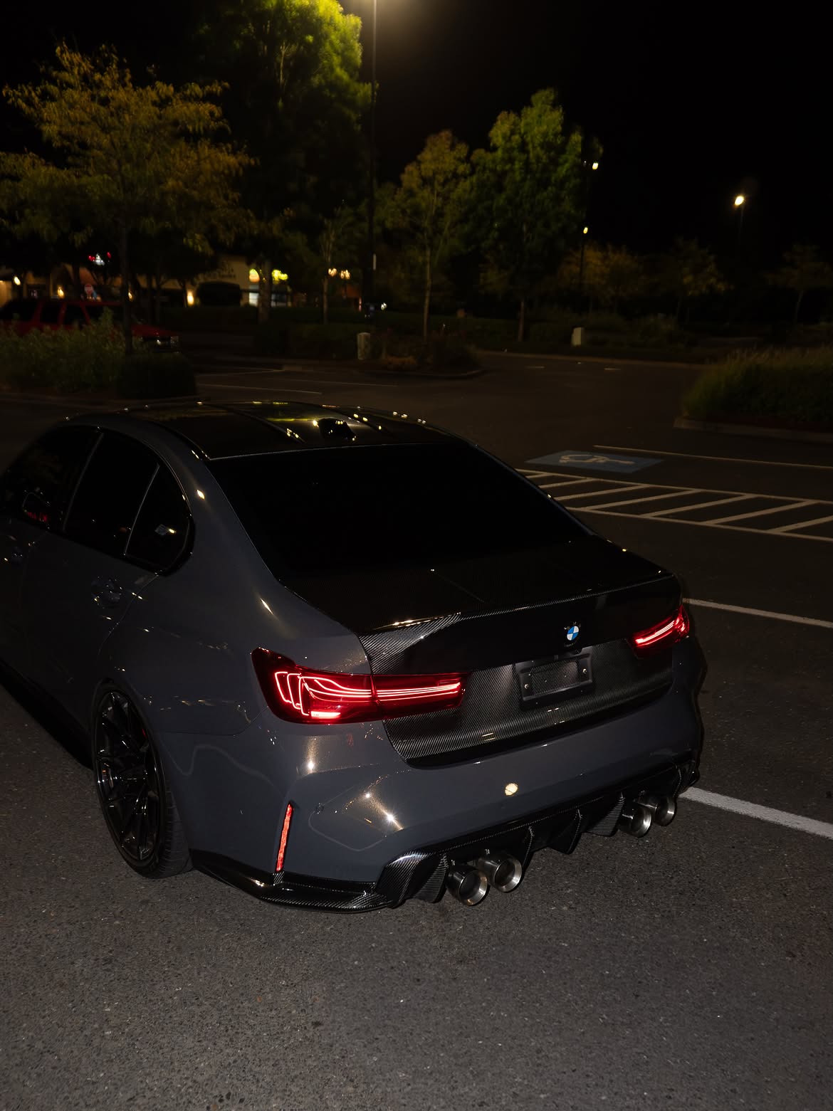 BMW G20 CSL lazer stop LED ışık tasarımı