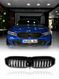 BMW 3 SERİSİ G20 LCI 2022+ SHADOW LINE PIANO BLACK LEDLİ PANJUR
