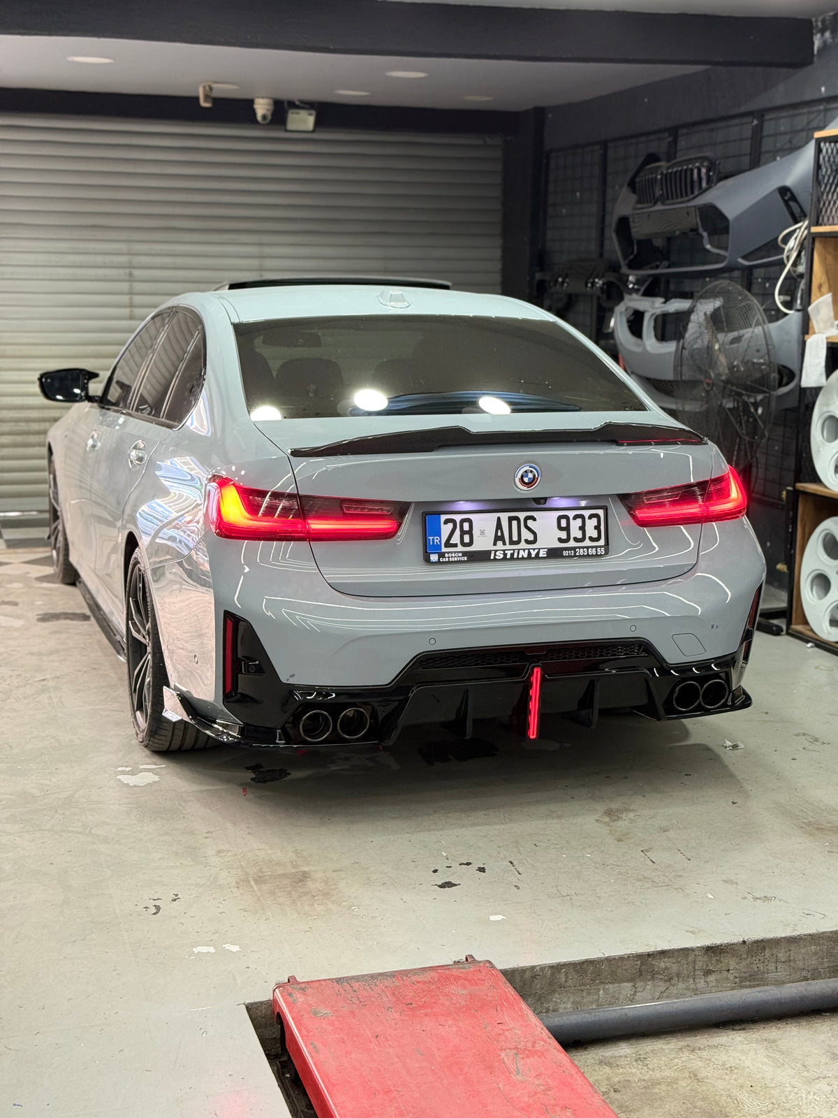 BMW 3 Serisi G20 2018-2026 Uyumlu Psm Style Spoyler - Parlak Siyah