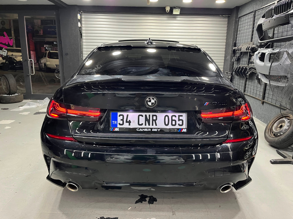 BMW 3 Serisi G20 CSL lazer füme arka stop