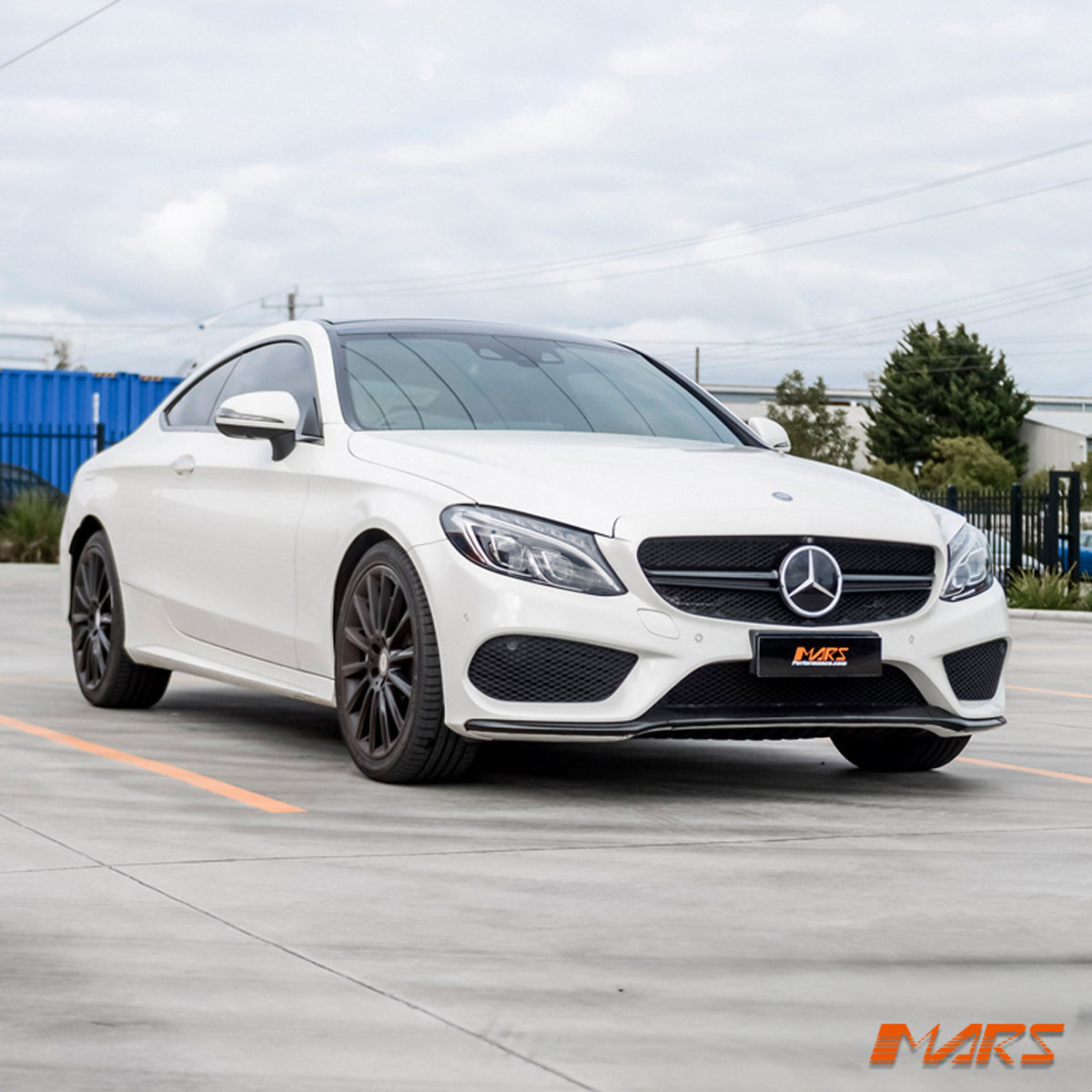 Mercedes C205 makyajsız kasa ön tampon seti ürün görseli 14
