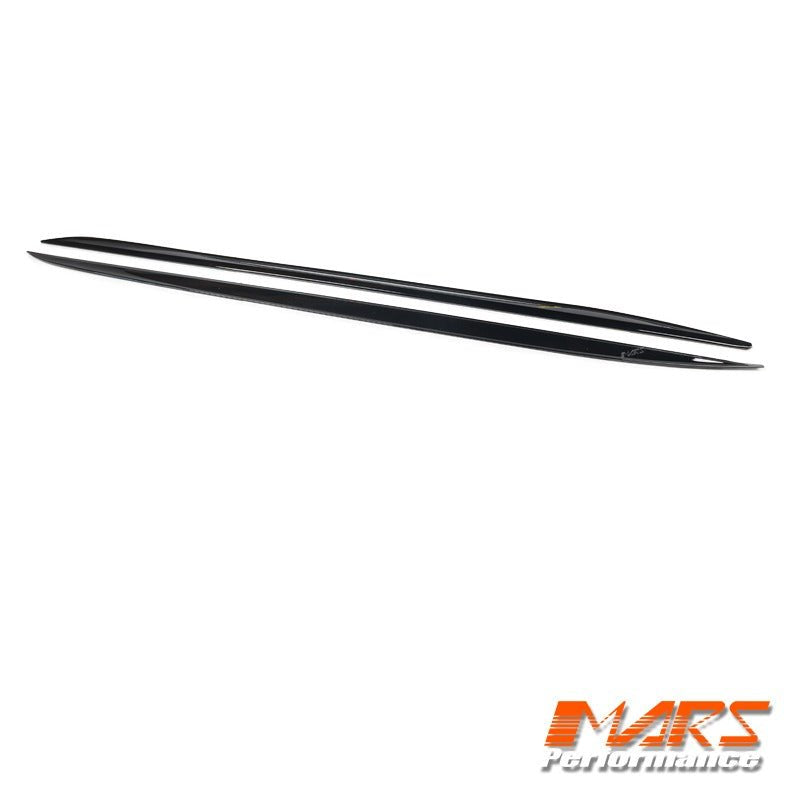 BMW G22 G23 G26 Parlak Siyah Marşpiyel Bıçağı