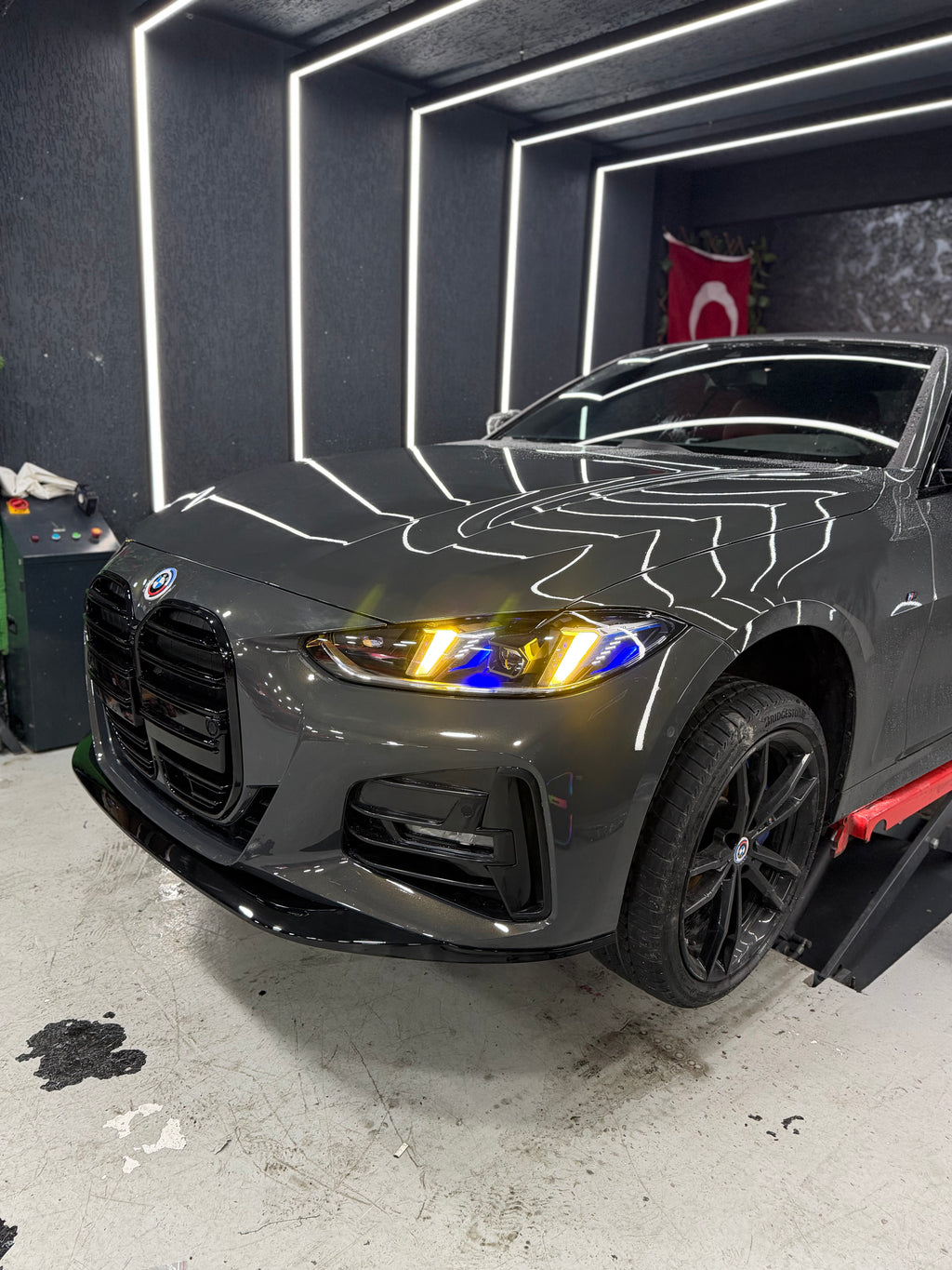 BMW G26 Snake Eyes far LED aydınlatma ürün detayı