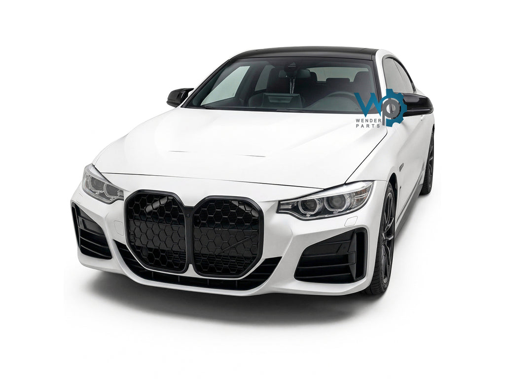 BMW 4 Serisi F32/F36 2013-2020 Uyumlu M Sport (M Tech) G22 LCI Style Far Yıkamalı PDC Panjurlu Komple Ön Tampon Seti - 3. ürün görseli | HY Tuning