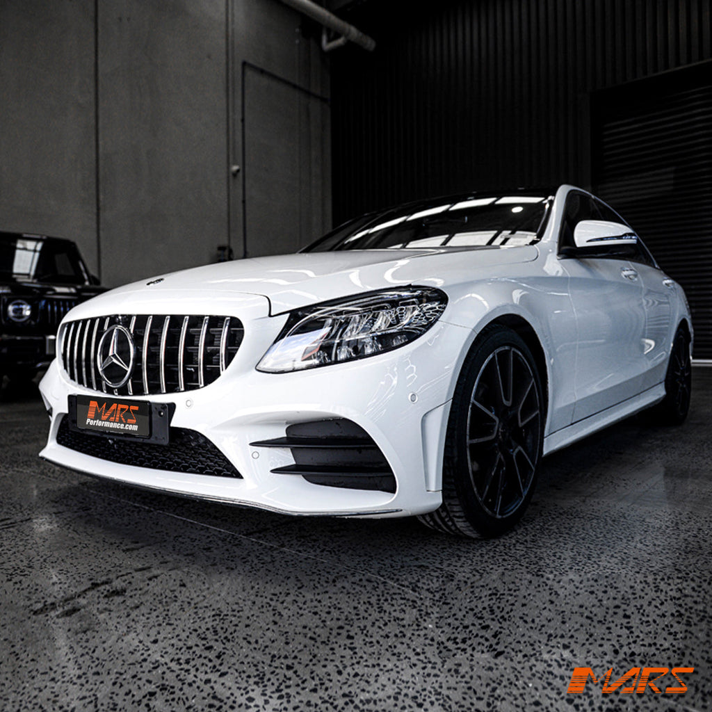 Mercedes C Serisi W205 C205 2019 makyajlı C43 AMG Style ön tampon seti ürün görseli 6