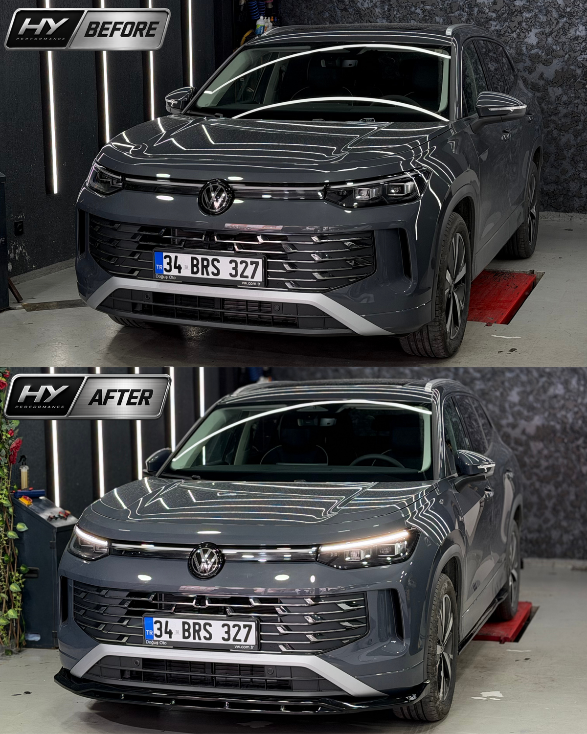 Volkswagen Tayron 2025 ve sonrası Elegance ve R Line uyumlu aero kit - HY TUNING görsel 2