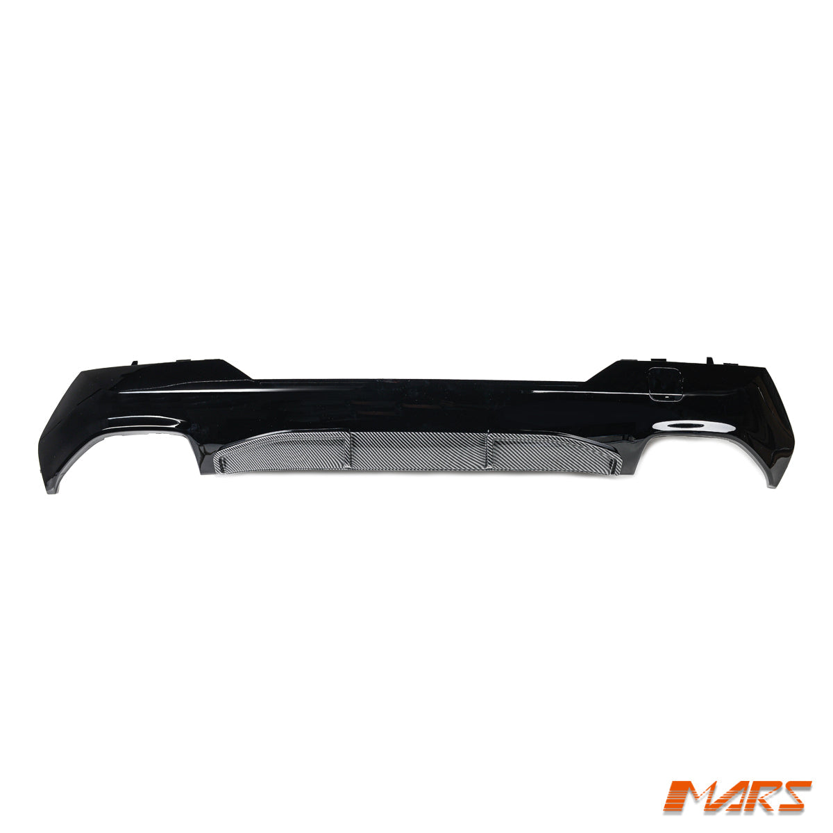 BMW G22 G23 M440i Performance Style arka difüzör, karşıdan ürün görünümü