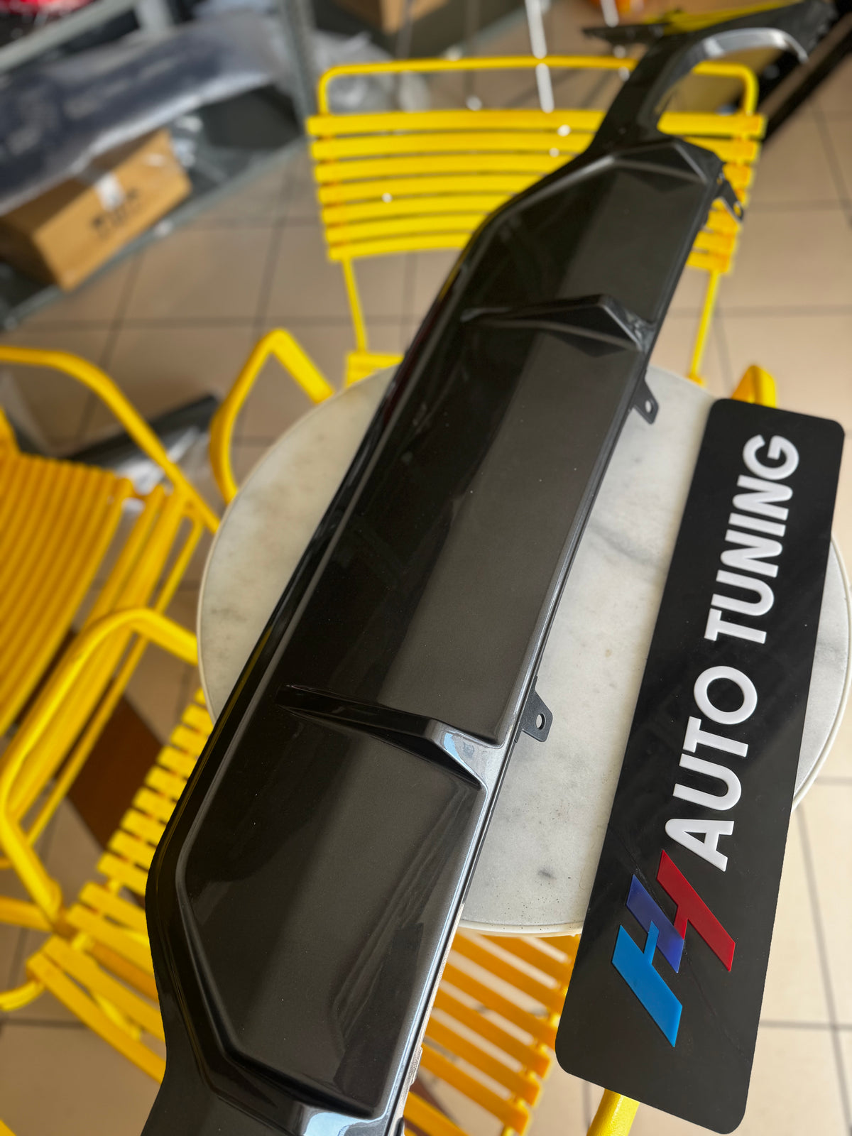 BMW G20 LCI 2022+ M340i Antrasit Arka Difüzör