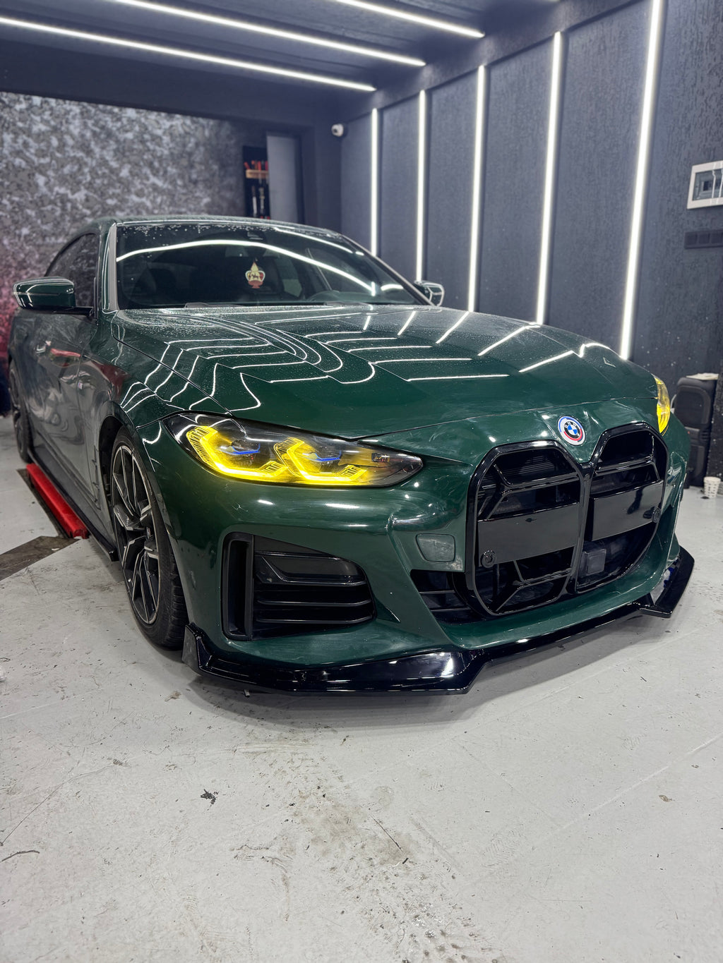 BMW i4 Lazer far uyumlu CSL sarı gündüz farı modülü
