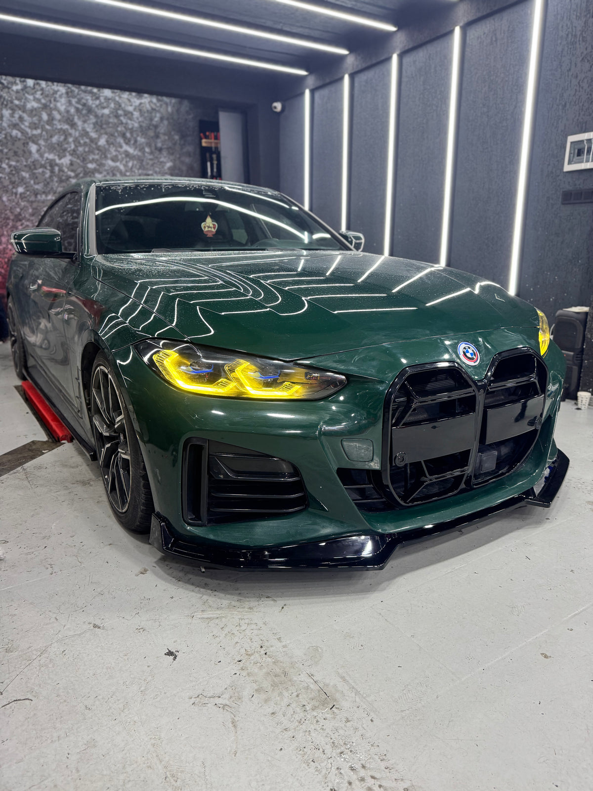 BMW i4 Lazer far uyumlu CSL sarı gündüz farı modülü