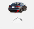 Audi A4 2020+ S-Line Sağ Gri Arka Tampon Çıtası