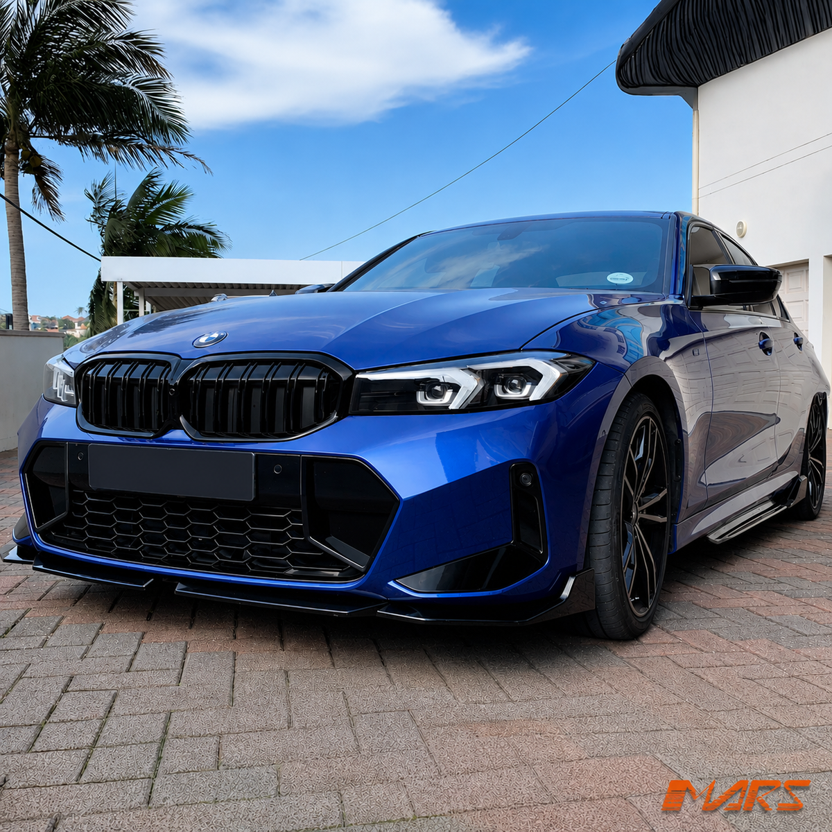 BMW 3 Serisi G20 LCI 2022+ M Performance Ön Tampon Eki (Lip)