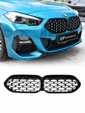 BMW F44 Gran Coupe 2019-2024 Diamond Style siyah krom ön panjur