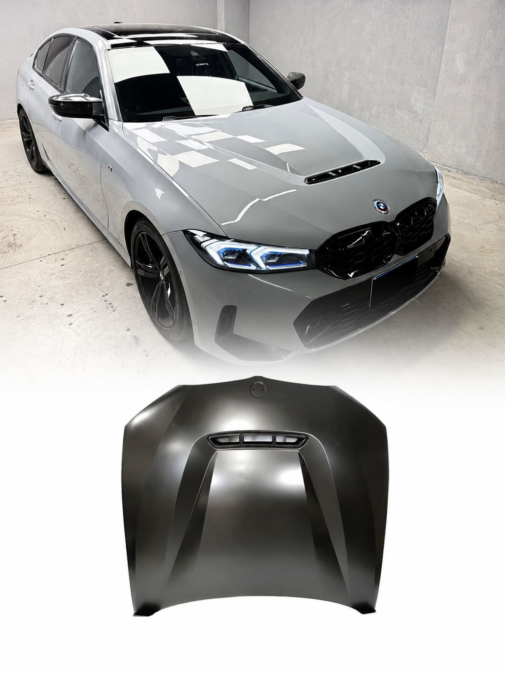 BMW 3 Serisi G20 2018-2026 M3 CS GTS Tasarım Motor Kaputu