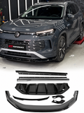 Volkswagen Tayron 2025 ve sonrası komple parlak siyah Body Kit seti - HY TUNING görsel 1