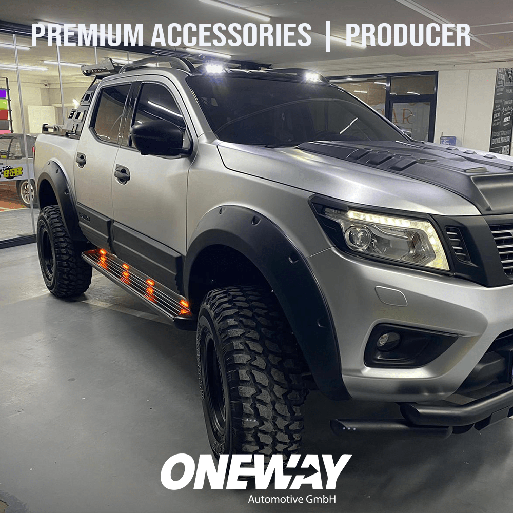 Çamurluk Dodik Seti Uyumlu NISSAN Navara NP300 (D23) 2017-2021 ABE TÜV Belgeli