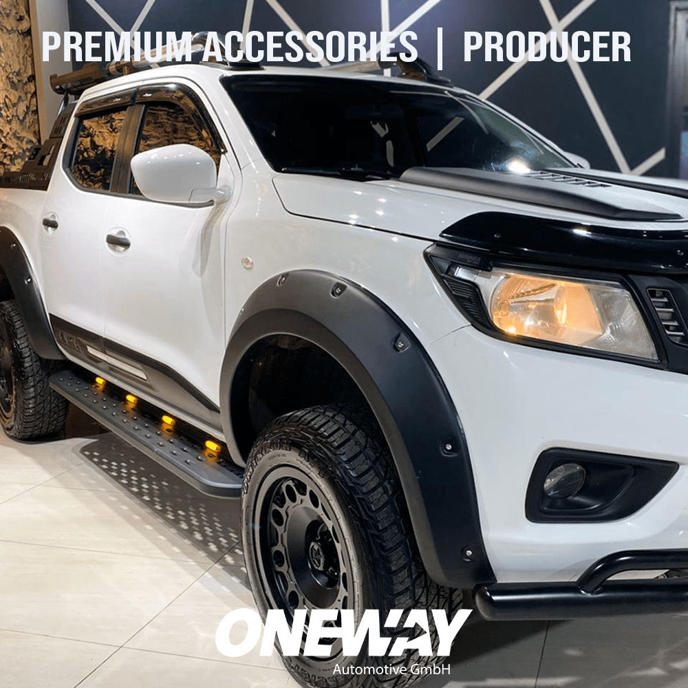 Çamurluk Dodik Seti Uyumlu NISSAN Navara NP300 (D23) 2017-2021 ABE TÜV Belgeli
