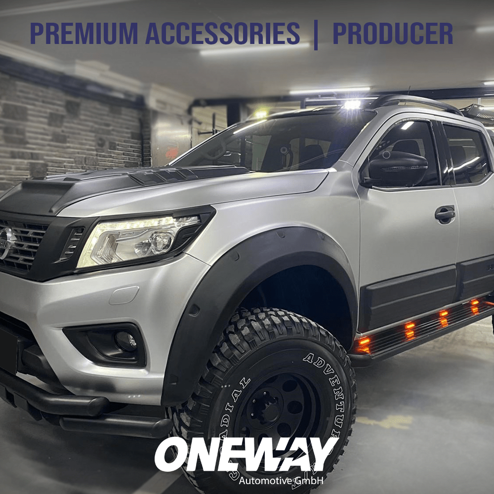 Çamurluk Dodik Seti Uyumlu NISSAN Navara NP300 (D23) 2017-2021 ABE TÜV Belgeli