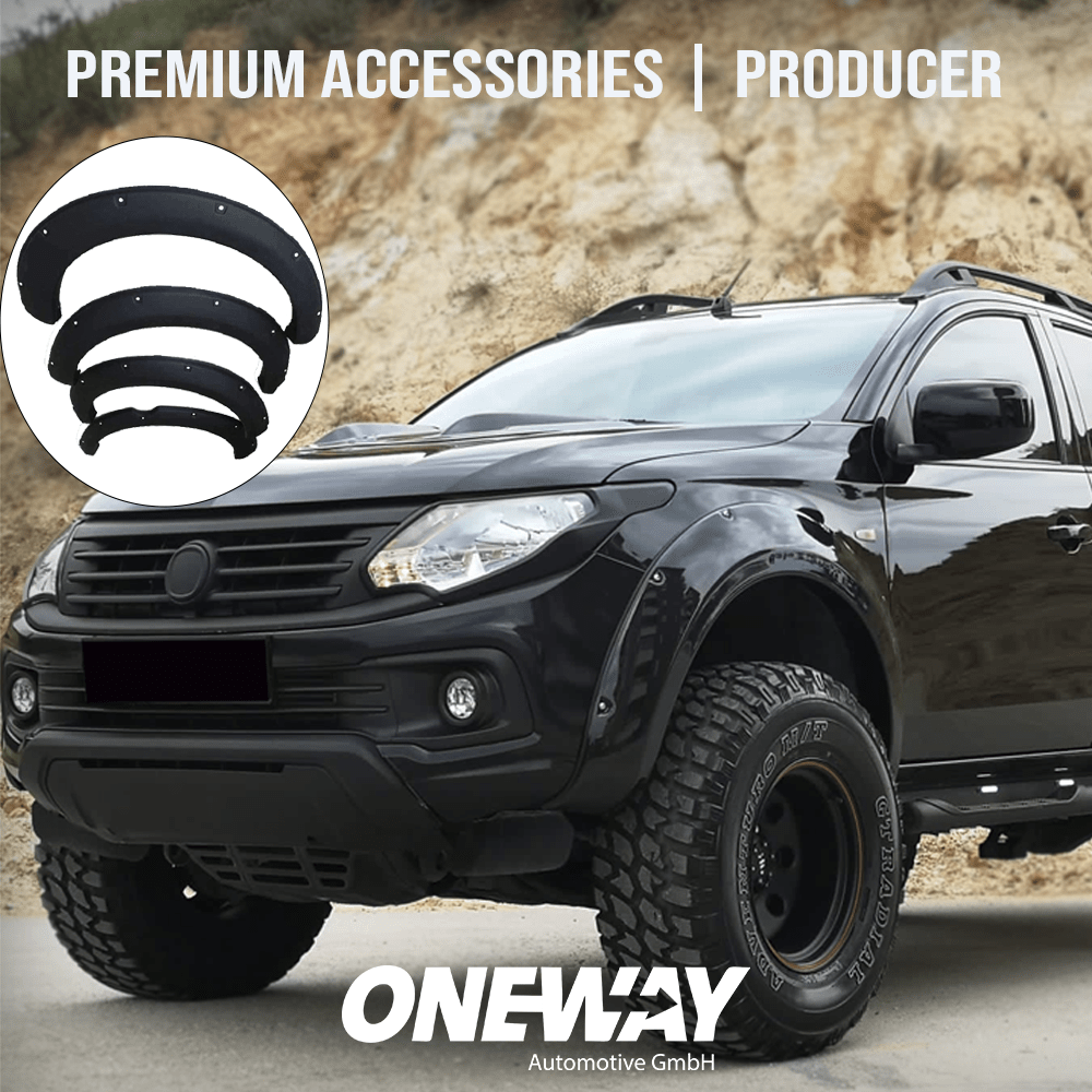 Çamurluk Dodik Seti Uyumlu MITSUBISHI L200 Triton Series 5 2015-2018 ABE TÜV Belgeli