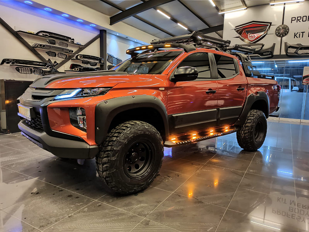 Çamurluk Dodik Seti Uyumlu MITSUBISHI L200 Triton Series 6 2019+ ABE TÜV Belgeli