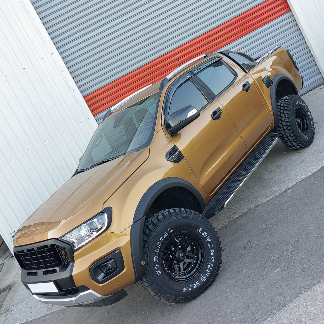 Çamurluk Dodik Seti Uyumlu FORD Ranger T8 2019-2022 ( Taped Slim ) ABE TÜV Belgeli