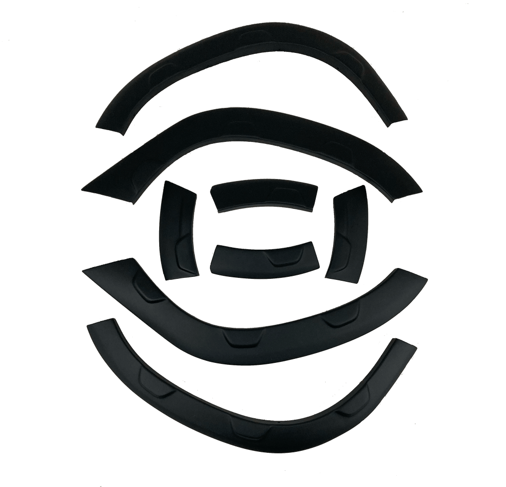 Wheel Arch Trims Uyumlu DACIA Duster Series 2 2018+ (Off-Road) ABE TÜV Belgeli