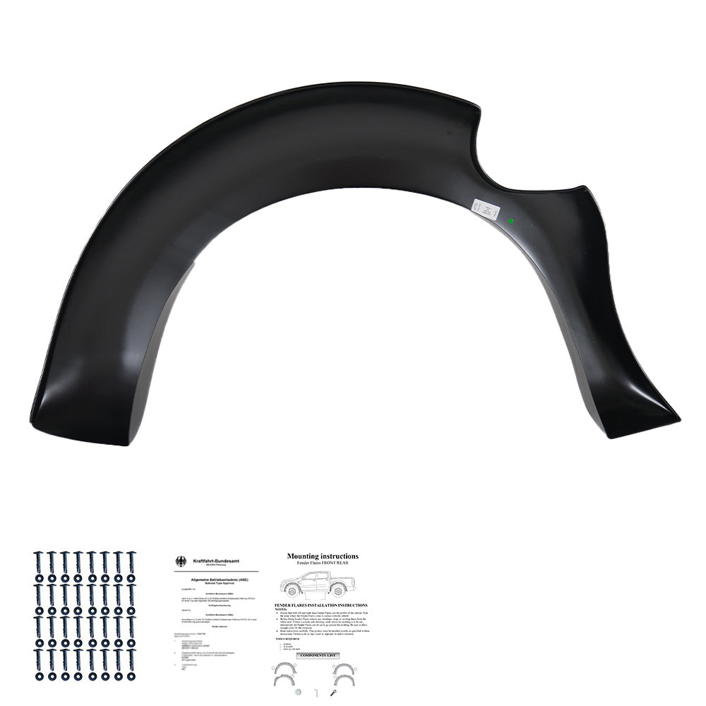 Çamurluk Dodik Seti Uyumlu NISSAN Navara D40 2005-2010 ABE TÜV Belgeli