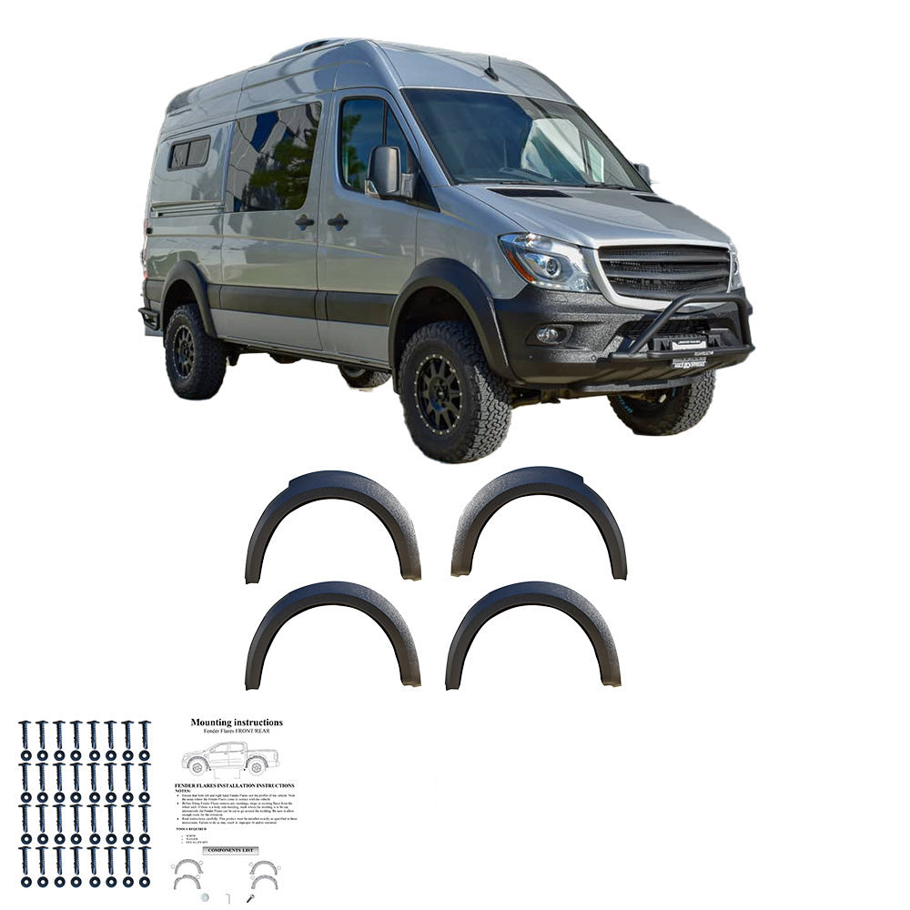 Çamurluk Dodik Seti Uyumlu MERCEDES Sprinter W906 Makyajlı Kasa 2014-2018