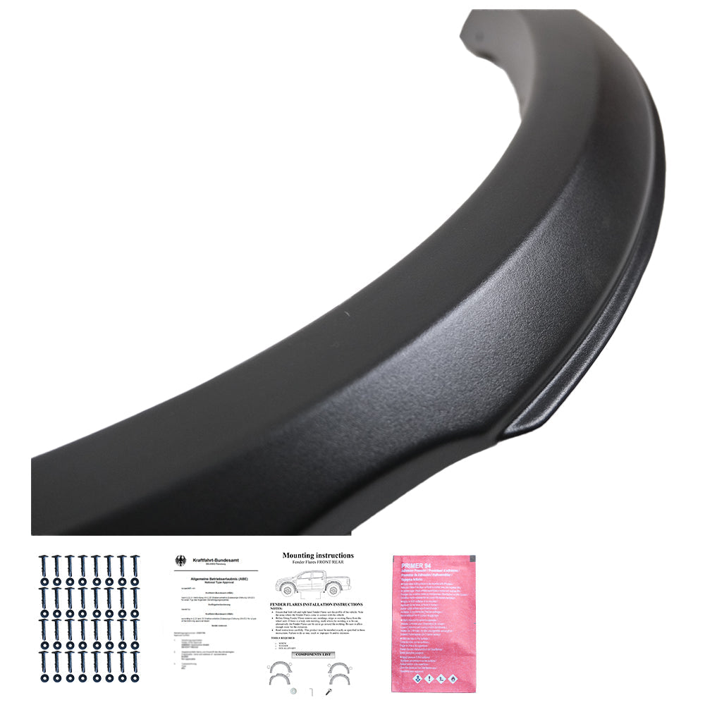 Çamurluk Dodik Seti Uyumlu FORD Ranger T6-T7 2012-2019 ( Taped Slim ) ABE TÜV Belgeli