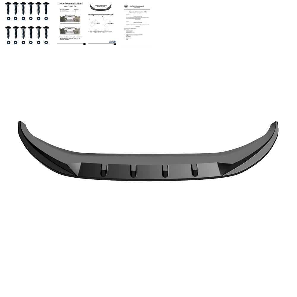 Ön Tampon Eki Uyumlu VW VOLKSWAGEN Caddy MK5 2021+ v2 ABE TÜV Belgeli