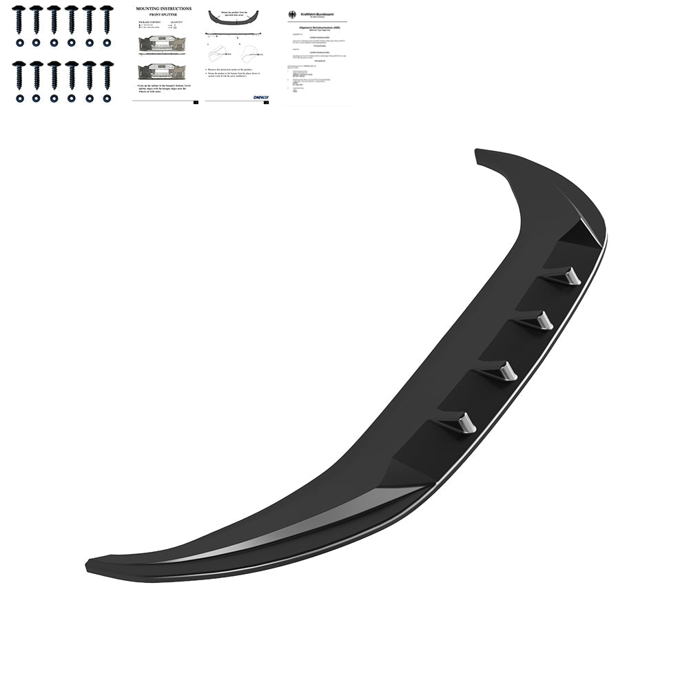 Ön Tampon Eki Uyumlu VW VOLKSWAGEN Caddy MK5 2021+ v2 ABE TÜV Belgeli