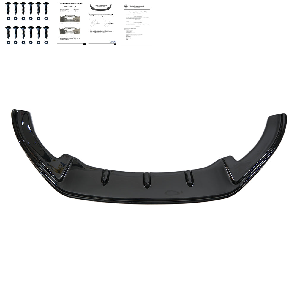 Ön Tampon Eki Uyumlu VW VOLKSWAGEN Caddy MK3 Makyajlı Kasa 2010-2015