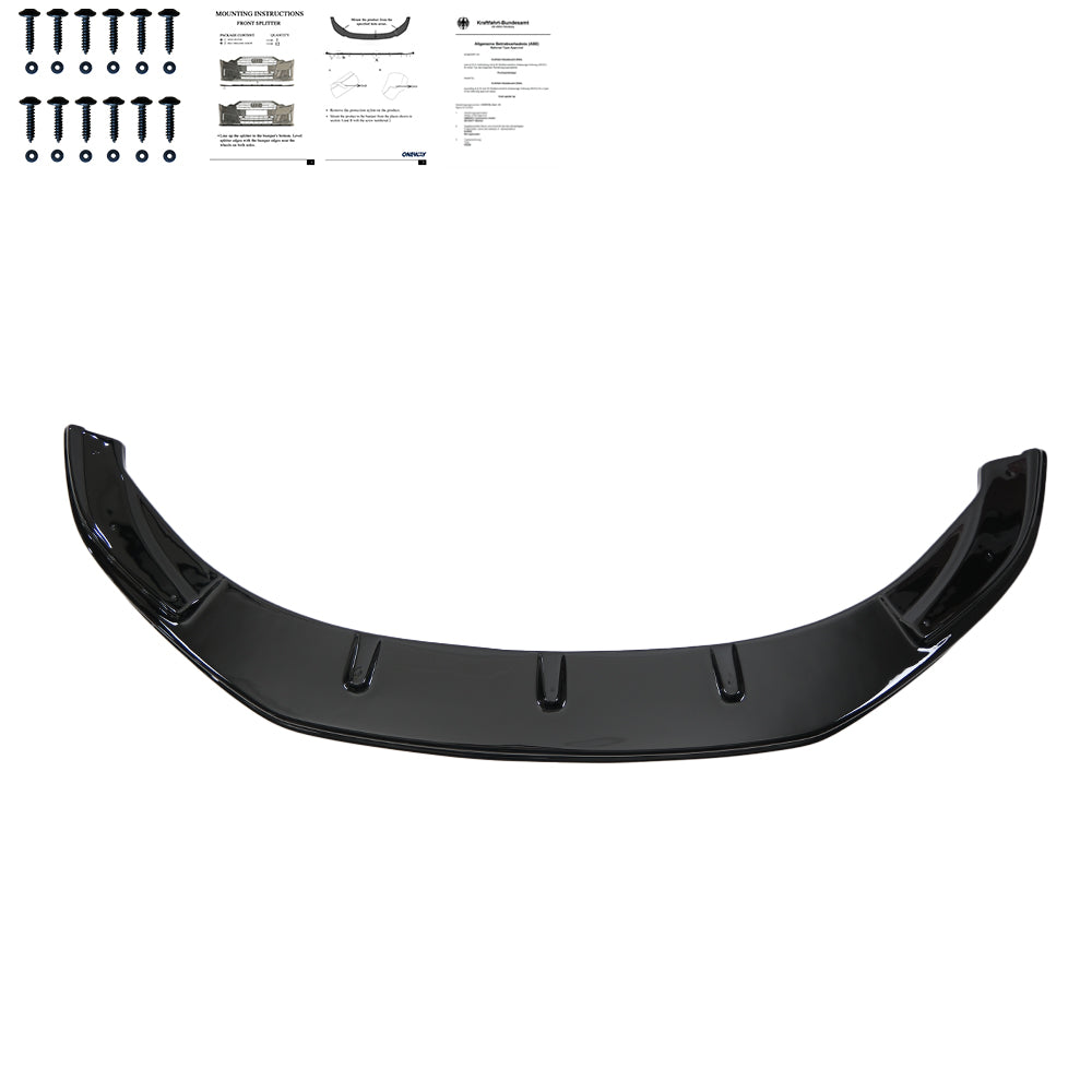 Ön Tampon Eki Uyumlu VW VOLKSWAGEN Caddy MK4 2015-2021 ABE TÜV Belgeli