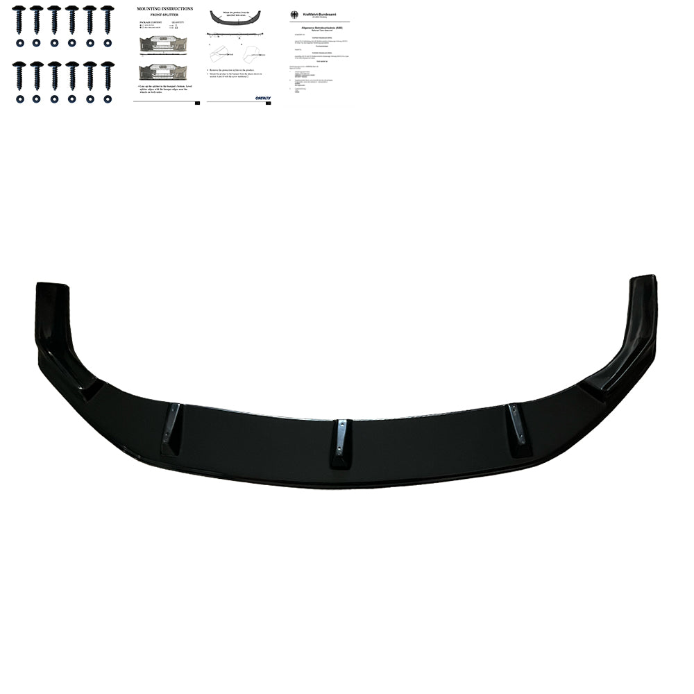 Ön Tampon Eki Uyumlu VW VOLKSWAGEN Crafter MK2 / MAN TGE MK1 Prefacelift 2017+ ABE TÜV Belgeli