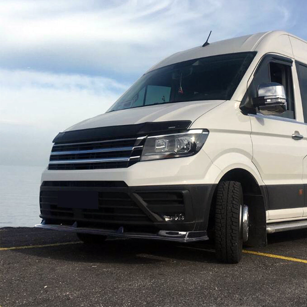 Ön Tampon Eki Uyumlu VW VOLKSWAGEN Crafter MK2 / MAN TGE MK1 Prefacelift 2017+ ABE TÜV Belgeli