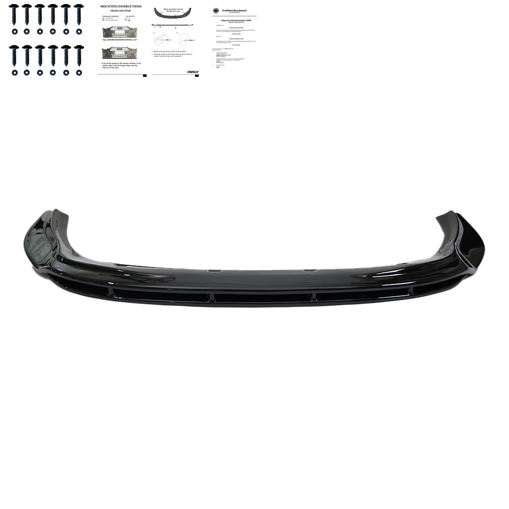 Ön Tampon Eki Uyumlu FORD Transit Custom MK1 2012-2018 ABE TÜV Belgeli